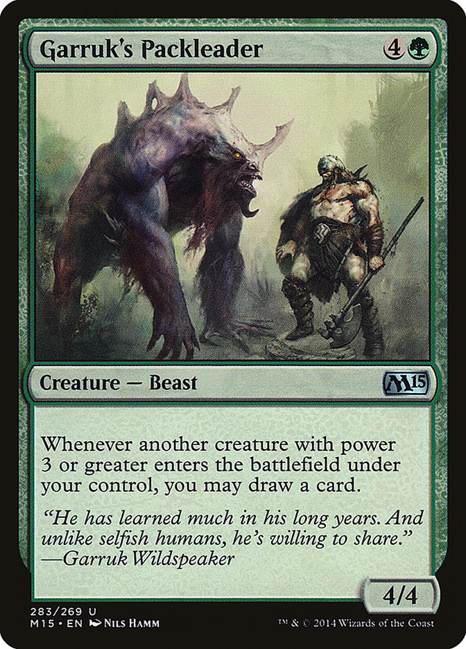 Garruk's Packleader [Magic 2015] | Local Legends