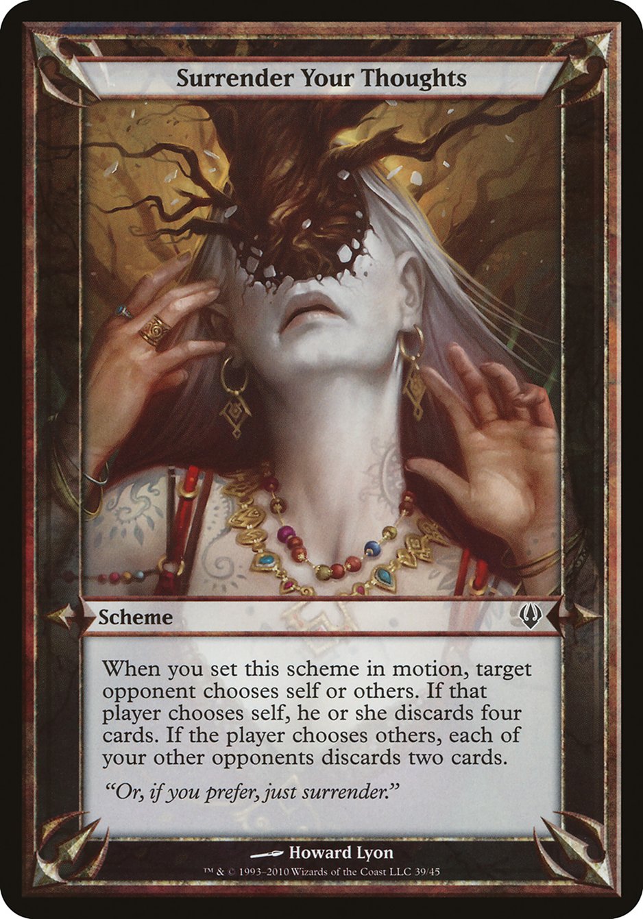 Surrender Your Thoughts (Schemes) [Archenemy Schemes] | Golgari Games