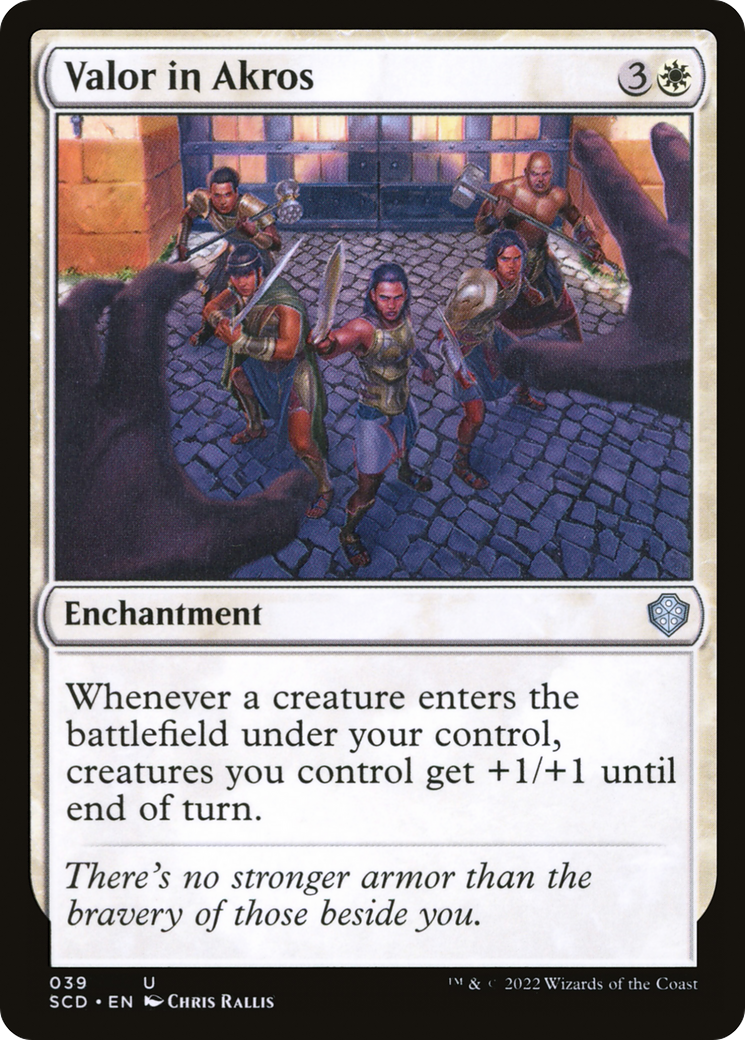 Valor in Akros [Starter Commander Decks] | Local Legends