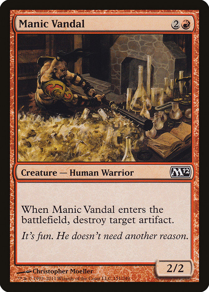 Manic Vandal [Magic 2012] | Local Legends
