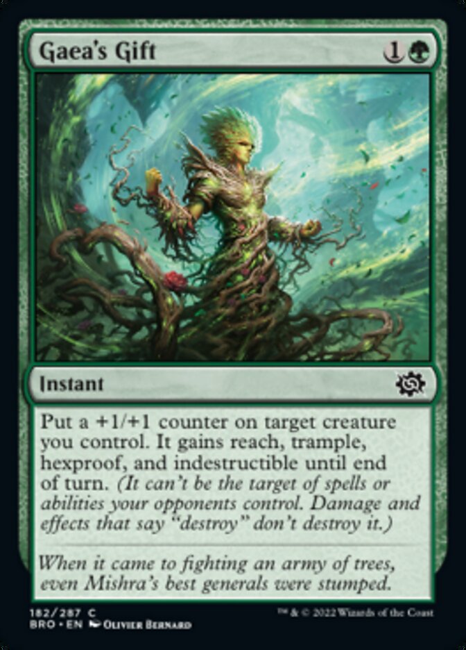 Gaea's Gift [The Brothers' War] | Local Legends