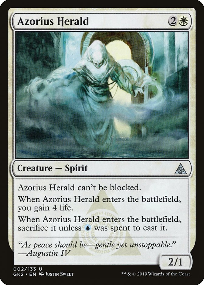 Azorius Herald [Ravnica Allegiance Guild Kit] | Local Legends