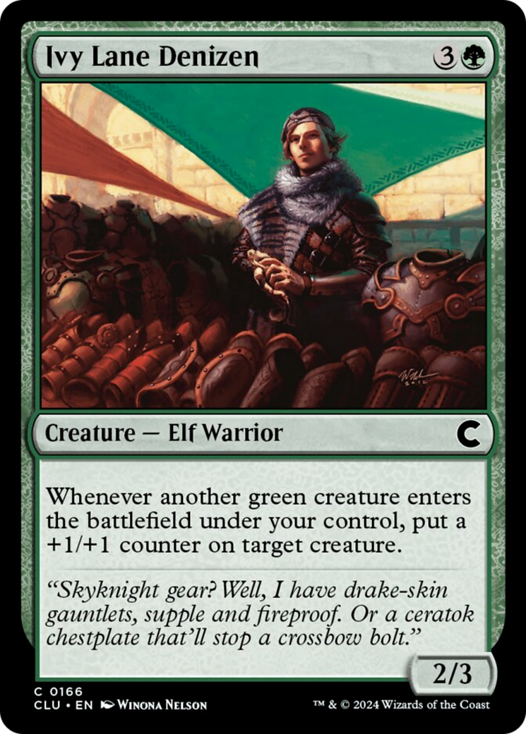 Ivy Lane Denizen [Ravnica: Clue Edition] | Local Legends