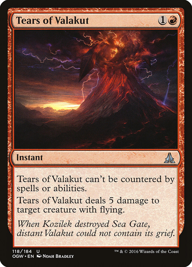 Tears of Valakut [Oath of the Gatewatch] | Golgari Games