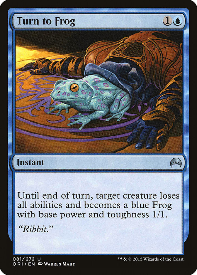 Turn to Frog [Magic Origins] | Local Legends