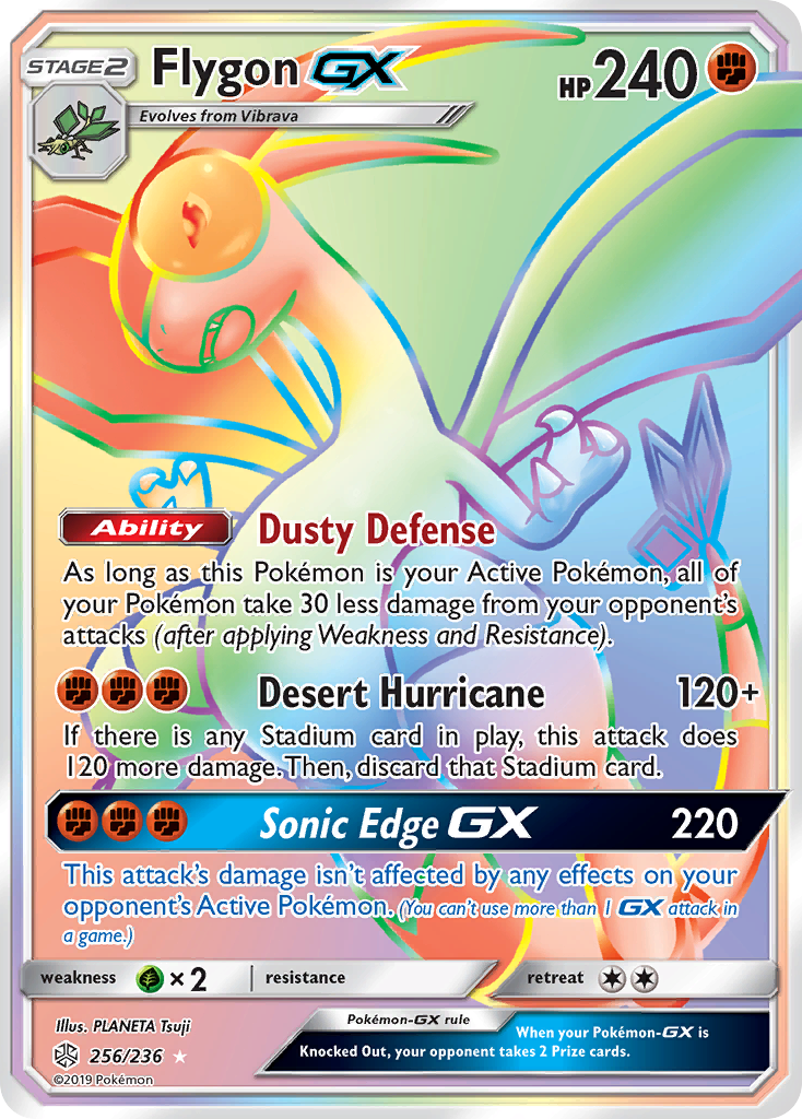 Flygon GX (256/236) [Sun & Moon: Cosmic Eclipse] | Golgari Games