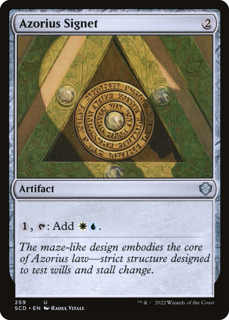 Azorius Signet [Starter Commander Decks] | Local Legends