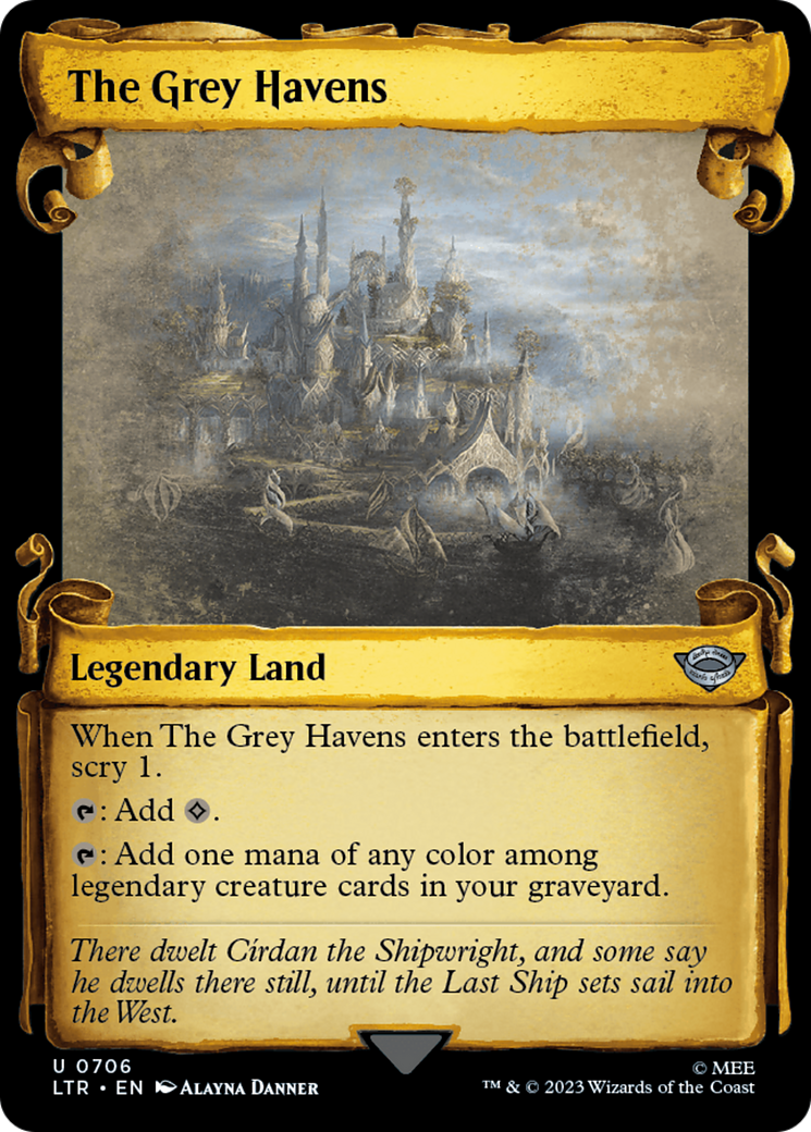 The Grey Havens [The Lord of the Rings: Tales of Middle-Earth Showcase Scrolls] | Golgari Games