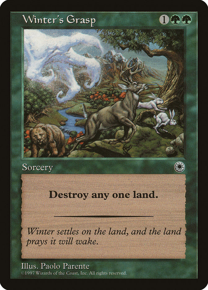 Winter's Grasp [Portal] | Golgari Games