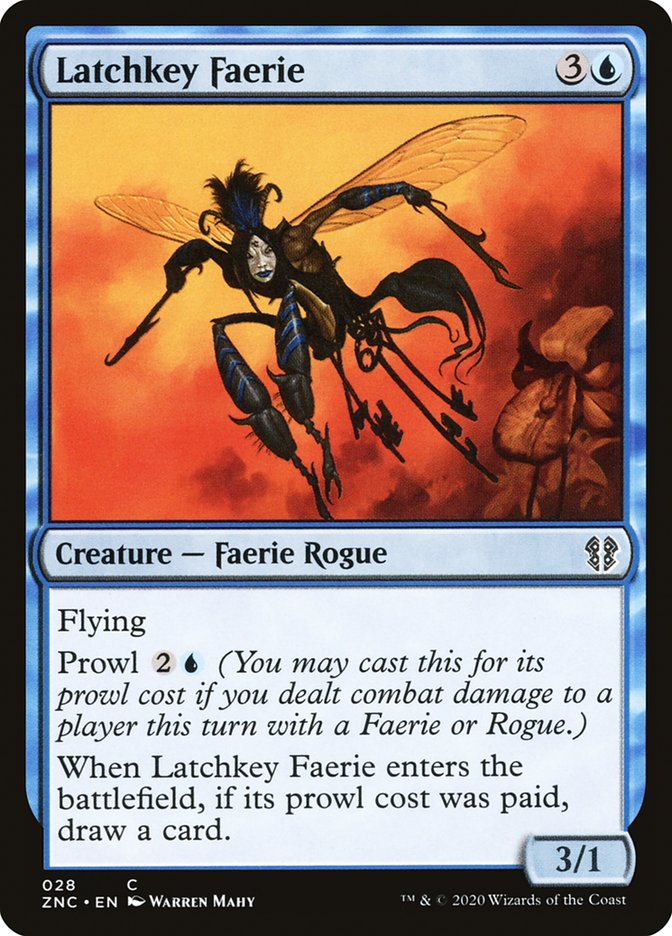 Latchkey Faerie [Zendikar Rising Commander] | Local Legends