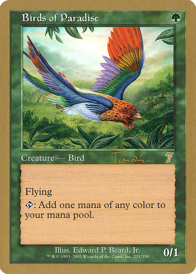 Birds of Paradise (Jan Tomcani) [World Championship Decks 2001] | Golgari Games