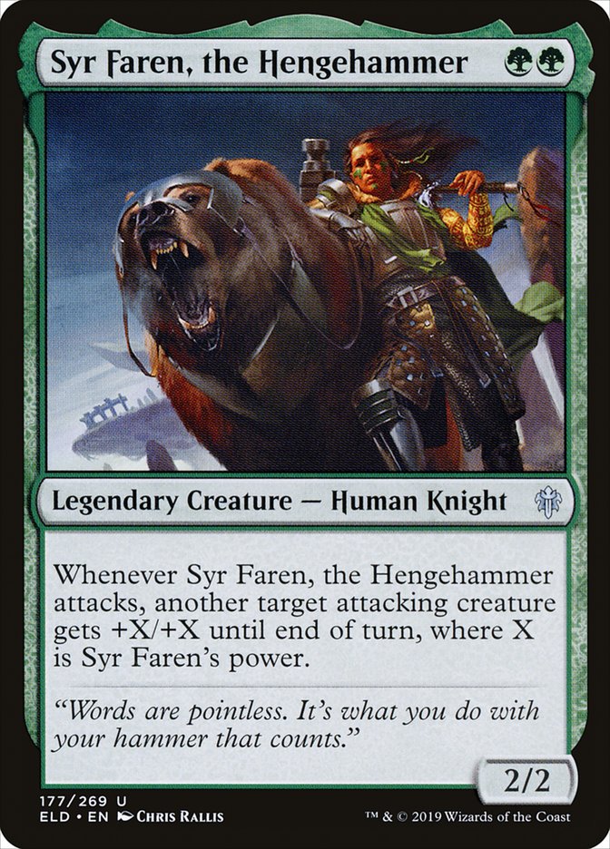 Syr Faren, the Hengehammer [Throne of Eldraine] | Local Legends