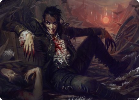 Arrogant Outlaw Art Card [Innistrad: Midnight Hunt Art Series] | Golgari Games