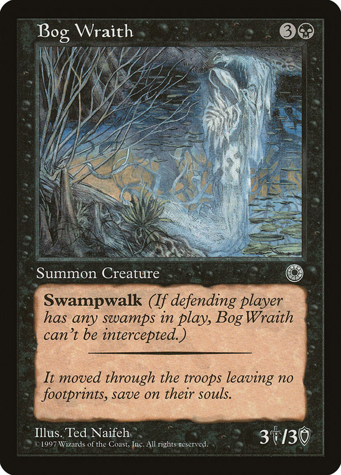 Bog Wraith [Portal] | Golgari Games