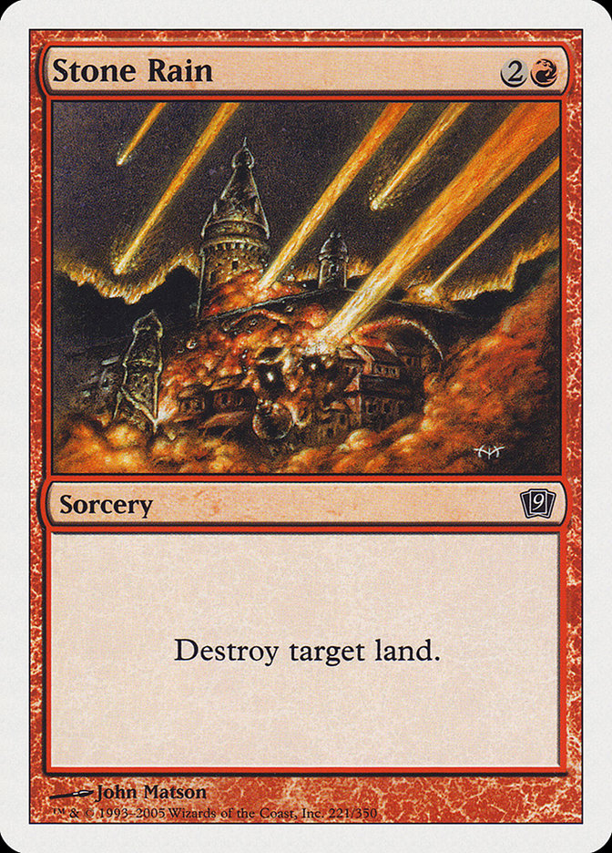 Stone Rain [Ninth Edition] | Local Legends