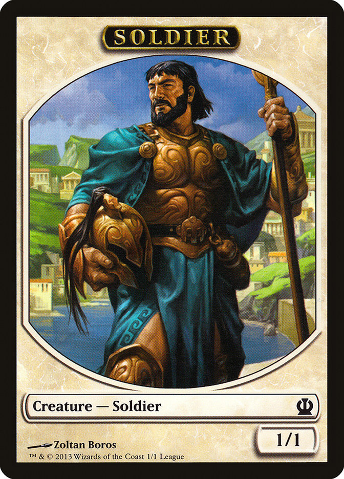 Soldier Token (Zoltan Boros) [League Tokens 2013] | Local Legends