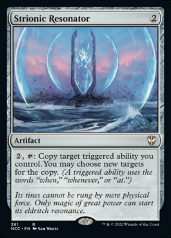 Strionic Resonator [Streets of New Capenna Commander] | Local Legends