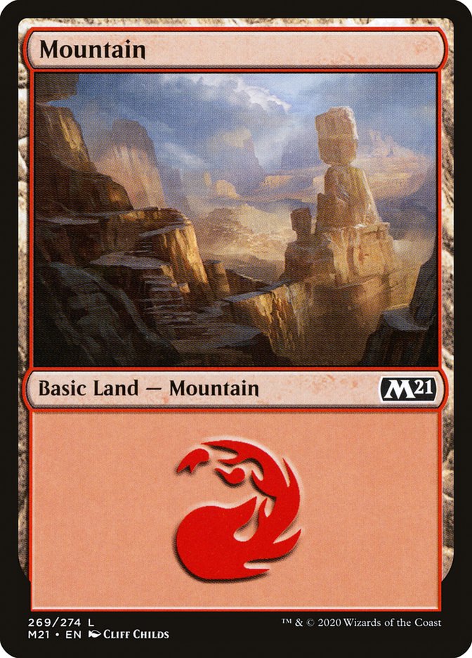 Mountain (269) [Core Set 2021] | Golgari Games