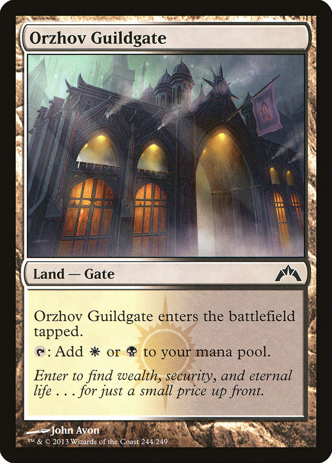 Orzhov Guildgate [Gatecrash] | Golgari Games