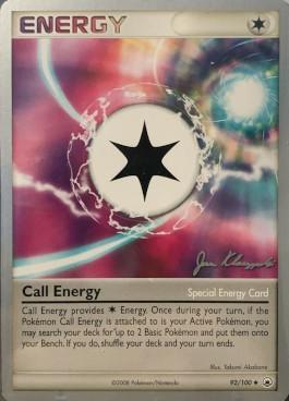 Call Energy (92/100) (Psychic Lock - Jason Klaczynski) [World Championships 2008] | Golgari Games