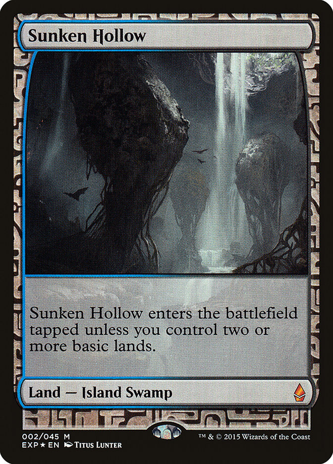 Sunken Hollow [Zendikar Expeditions] | Golgari Games