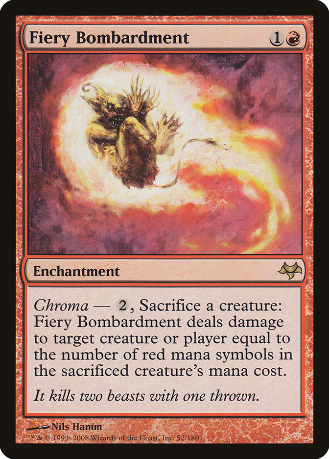 Fiery Bombardment [Eventide] | Golgari Games