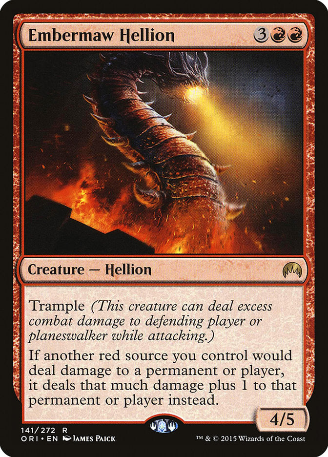 Embermaw Hellion [Magic Origins] | Golgari Games