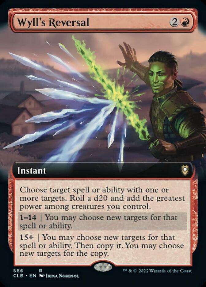 Wyll's Reversal (Extended Art) [Commander Legends: Battle for Baldur's Gate] | Local Legends