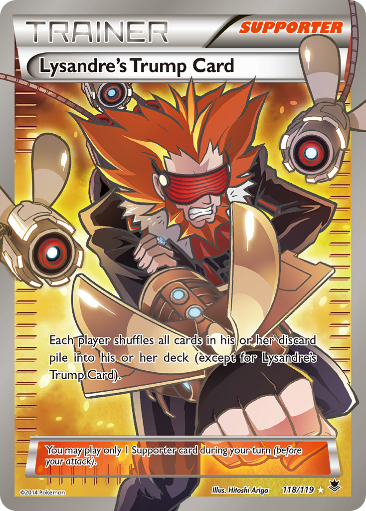 Lysandre's Trump Card (118/119) [XY: Phantom Forces] | Golgari Games