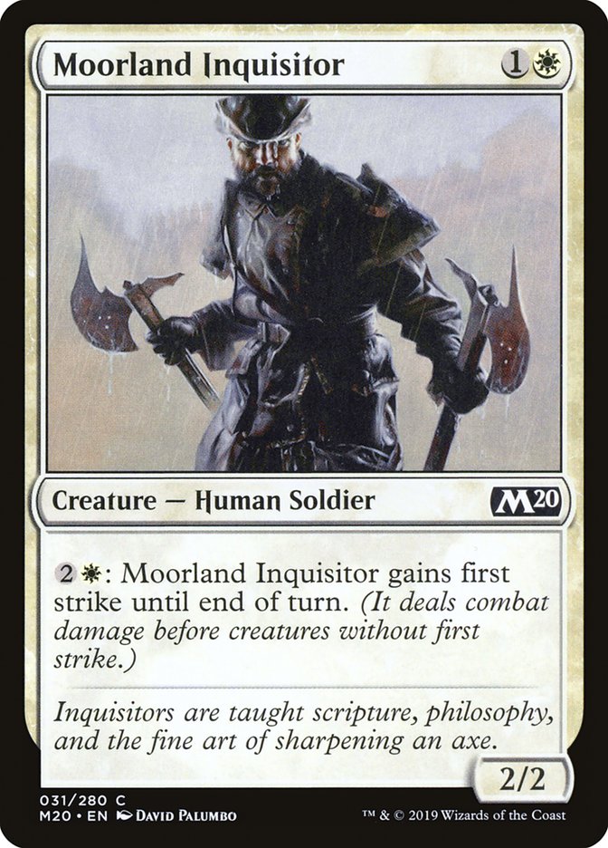 Moorland Inquisitor [Core Set 2020] | Local Legends