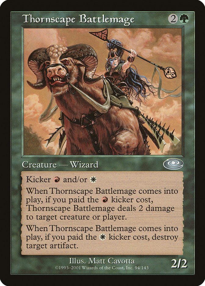 Thornscape Battlemage [Planeshift] | Golgari Games