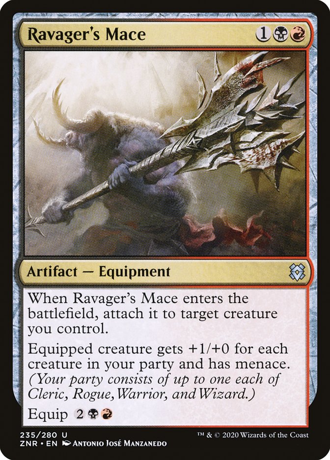 Ravager's Mace [Zendikar Rising] | Local Legends
