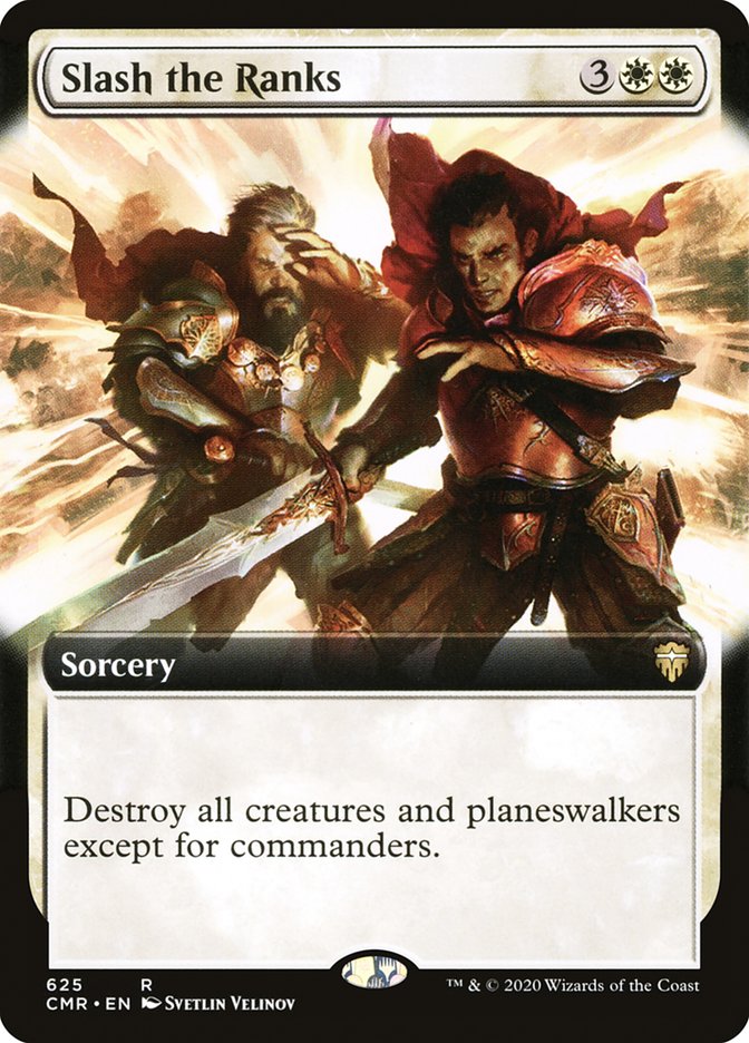 Slash the Ranks (Extended Art) [Commander Legends] | Local Legends