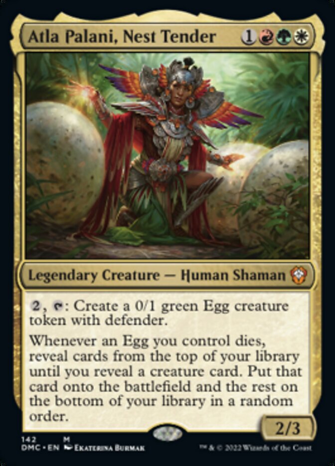 Atla Palani, Nest Tender [Dominaria United Commander] | Golgari Games