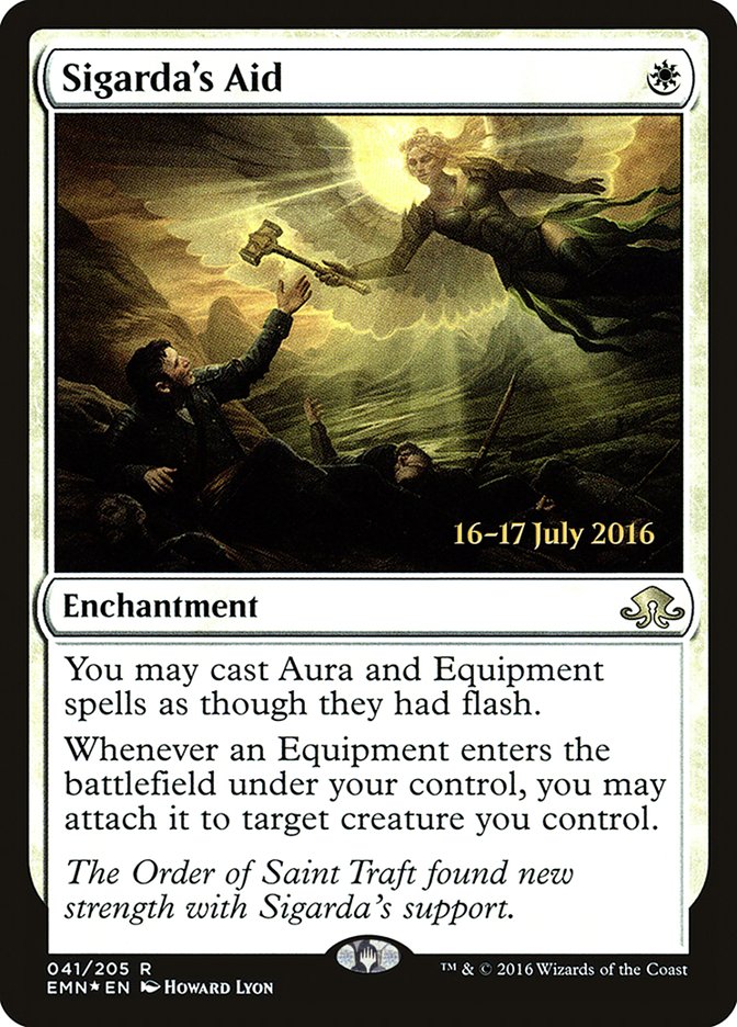 Sigarda's Aid [Eldritch Moon Prerelease Promos] | Local Legends
