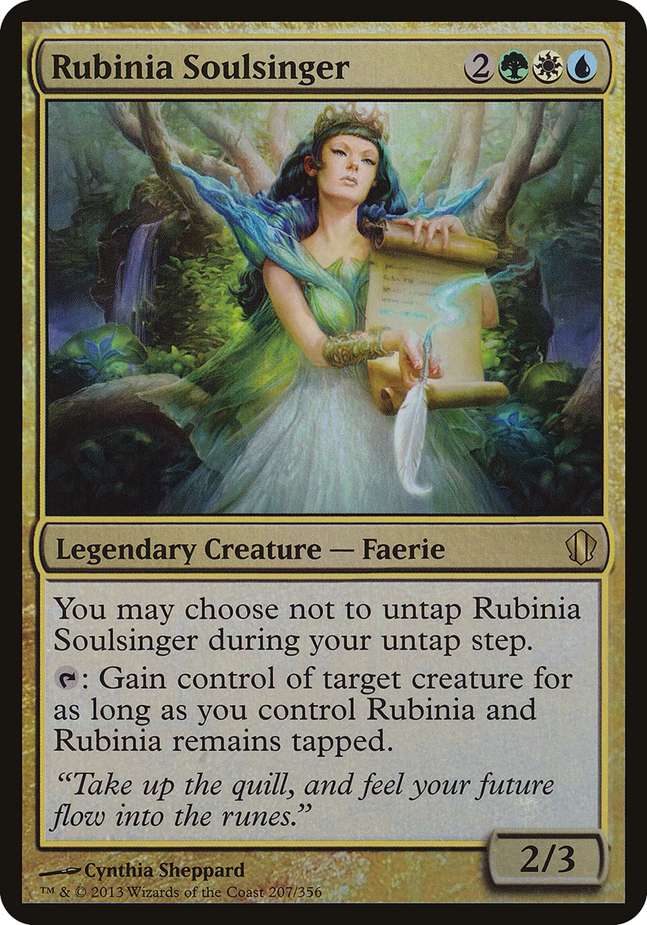 Rubinia Soulsinger (Oversized) [Commander 2013 Oversized] | Golgari Games