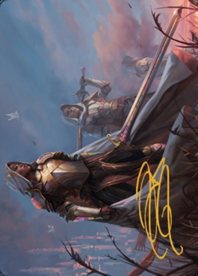 Danitha, Benalia's Hope Art Card (Gold-Stamped Signature) [Dominaria United Art Series] | Local Legends
