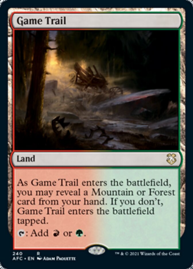 Game Trail [Dungeons & Dragons: Adventures in the Forgotten Realms Commander] | Local Legends