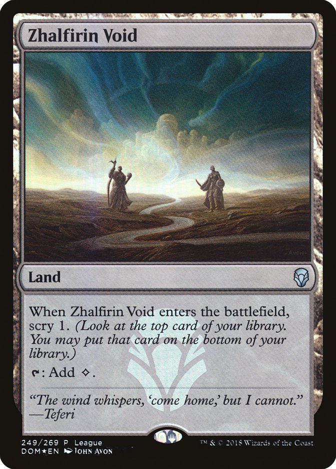 Zhalfirin Void (League) [Dominaria Promos] | Golgari Games