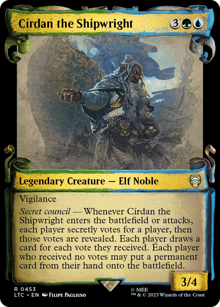 Cirdan the Shipwright [The Lord of the Rings: Tales of Middle-Earth Commander Showcase Scrolls] | Golgari Games