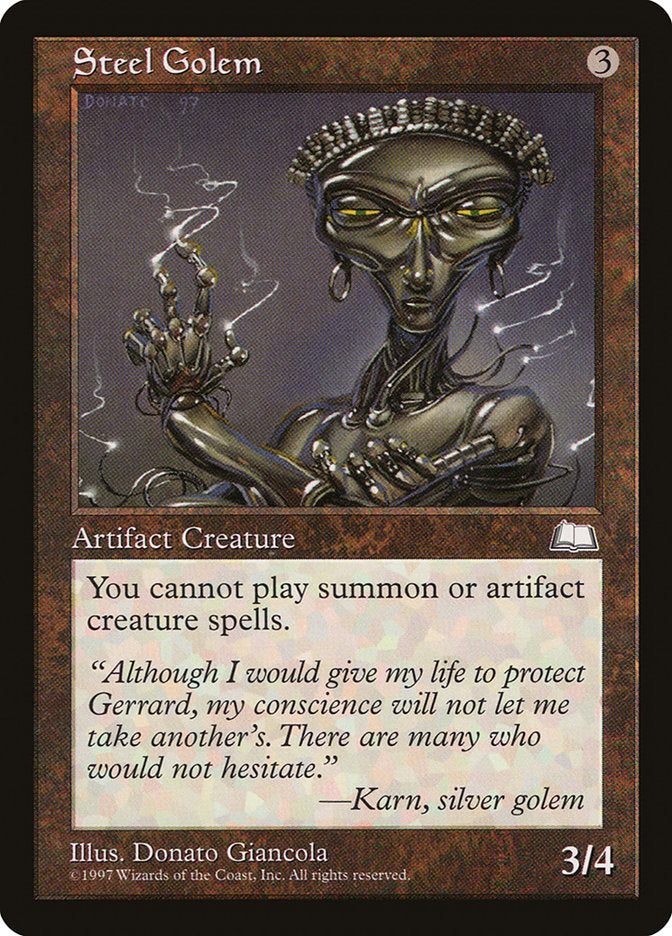 Steel Golem [Weatherlight] | Local Legends