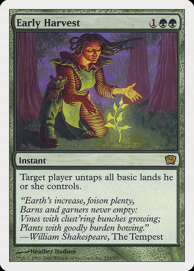 Early Harvest [Ninth Edition] | Local Legends