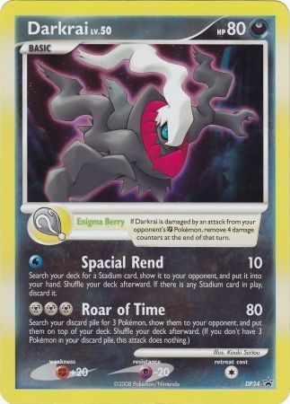 Darkrai (DP24) (Jumbo Card) [Diamond & Pearl: Black Star Promos] | Golgari Games