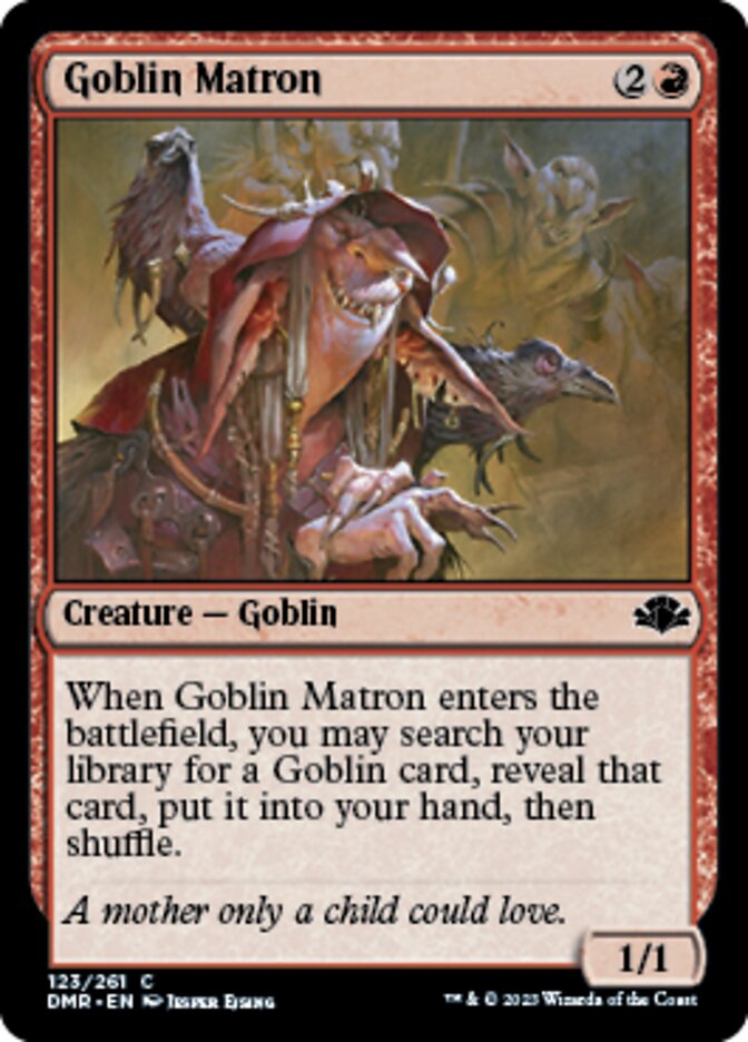 Goblin Matron [Dominaria Remastered] | Golgari Games