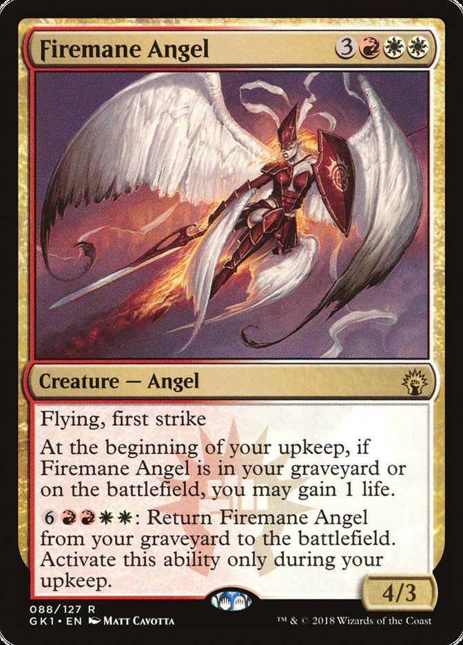 Firemane Angel [Guilds of Ravnica Guild Kit] | Golgari Games