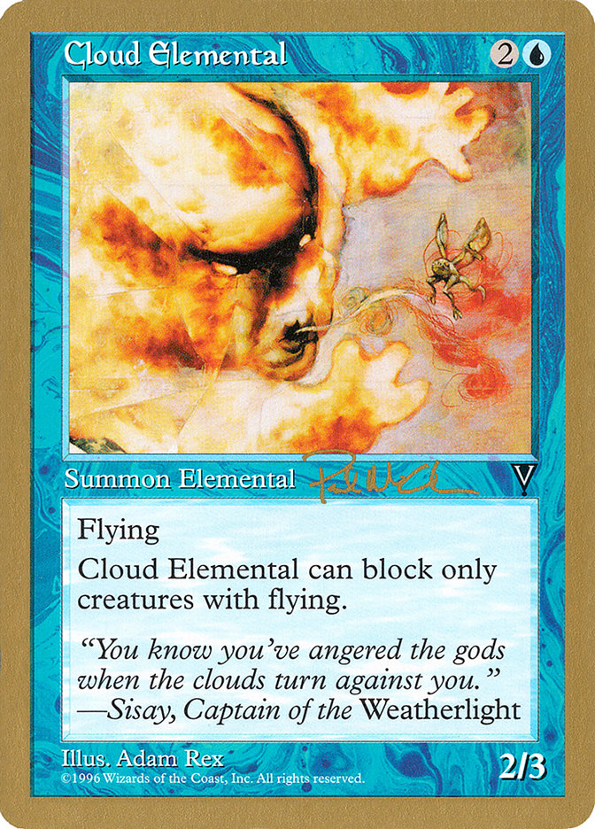 Cloud Elemental (Paul McCabe) [World Championship Decks 1997] | Golgari Games