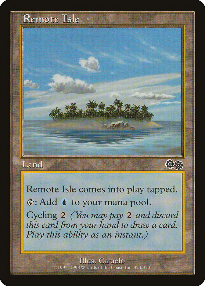 Remote Isle [Urza's Saga] | Golgari Games