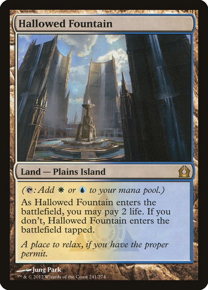 Hallowed Fountain [Return to Ravnica] | Golgari Games