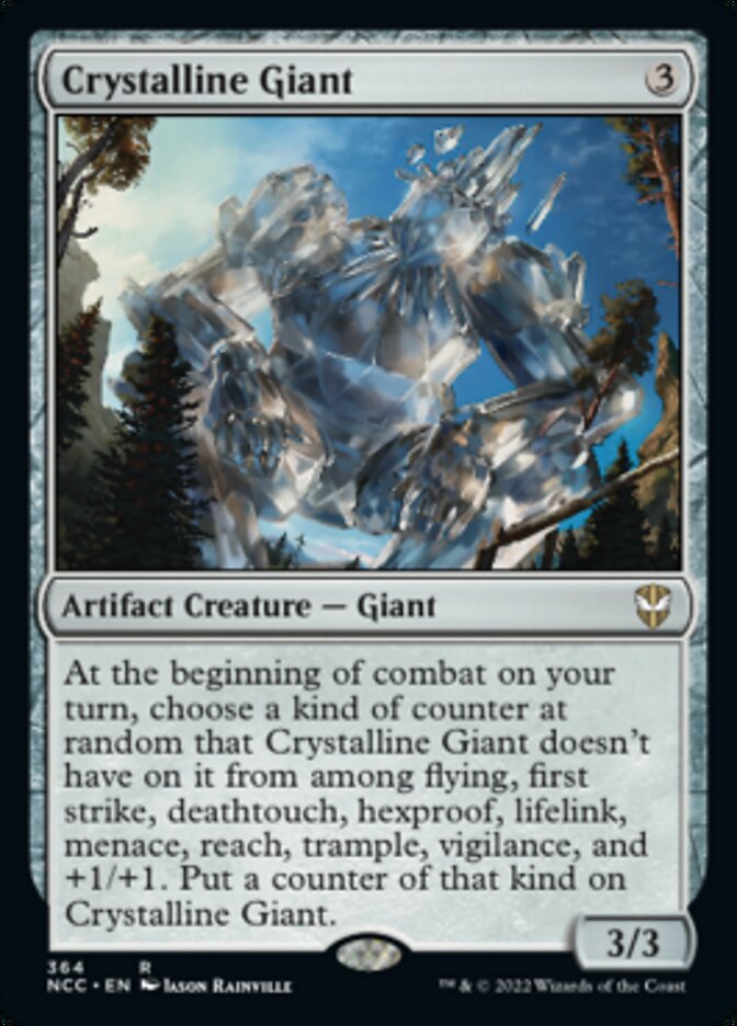 Crystalline Giant [Streets of New Capenna Commander] | Golgari Games