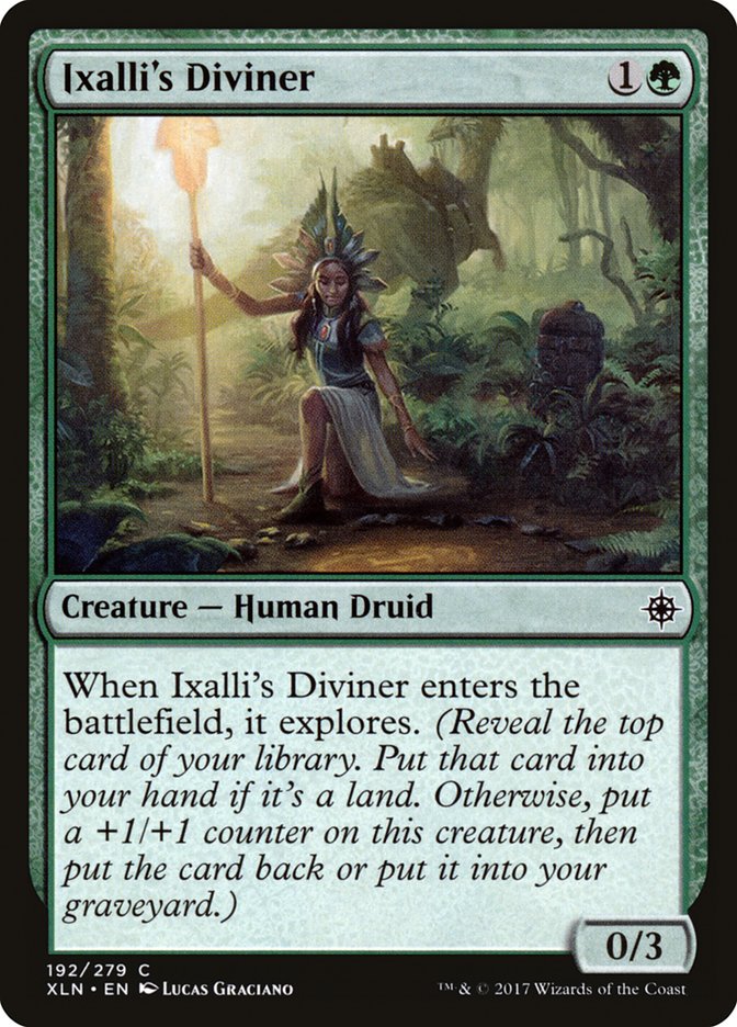 Ixalli's Diviner [Ixalan] | Golgari Games